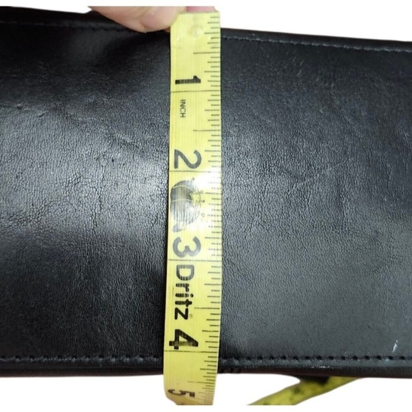 Wilsons Leather Pelle Studio Black Business Briefcase Laptop Handbag - Picture 14 of 16